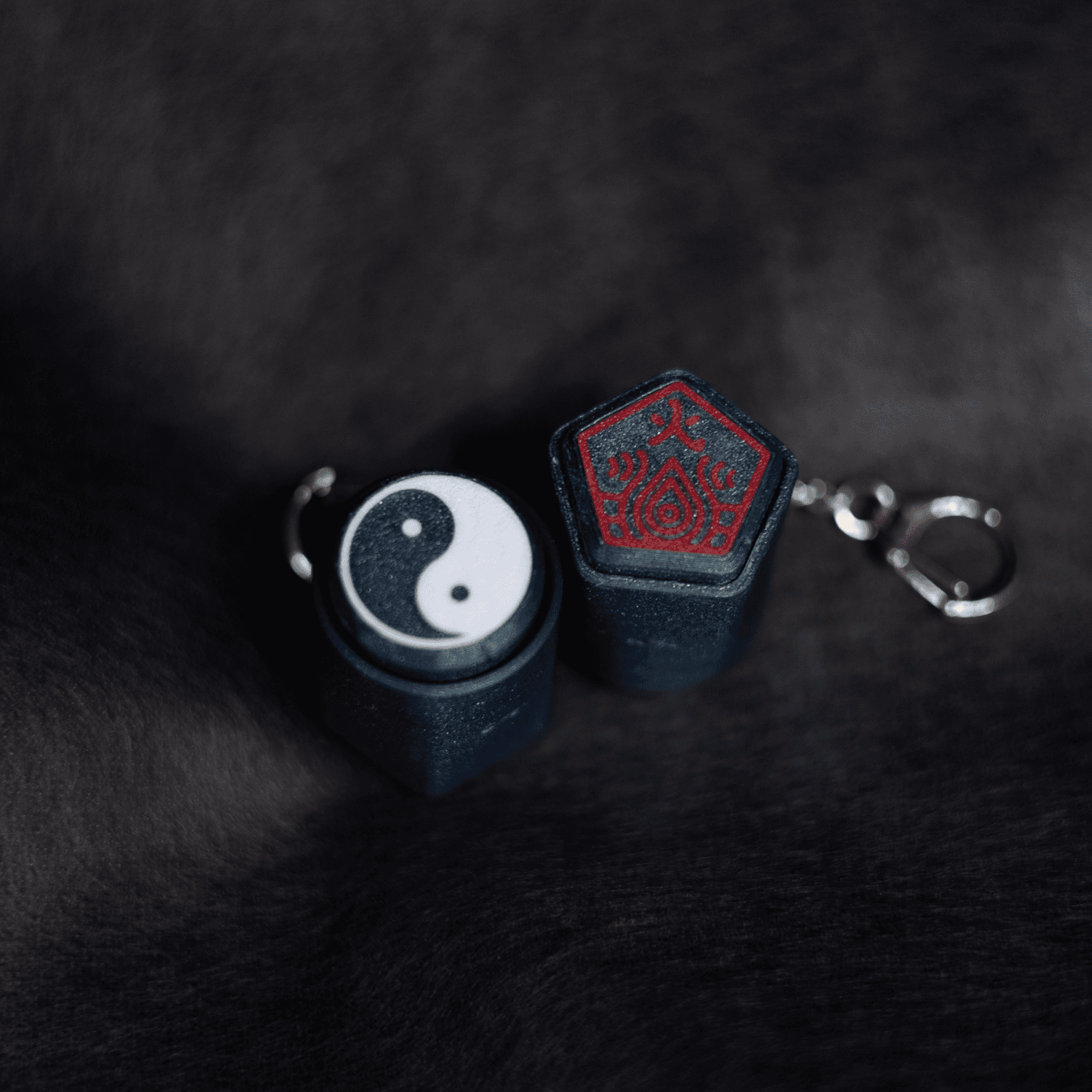 太极面与五行面 — 点击器双面